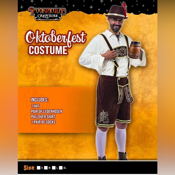 German Bavarian Oktoberfest Lederhosen - Picture 2 of 4